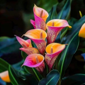 Калла Оникс купить по цене от 450р. в интернет-магазине «Посадика» с доставкой почтой в в Гайе и по всей России – [изображение №1].